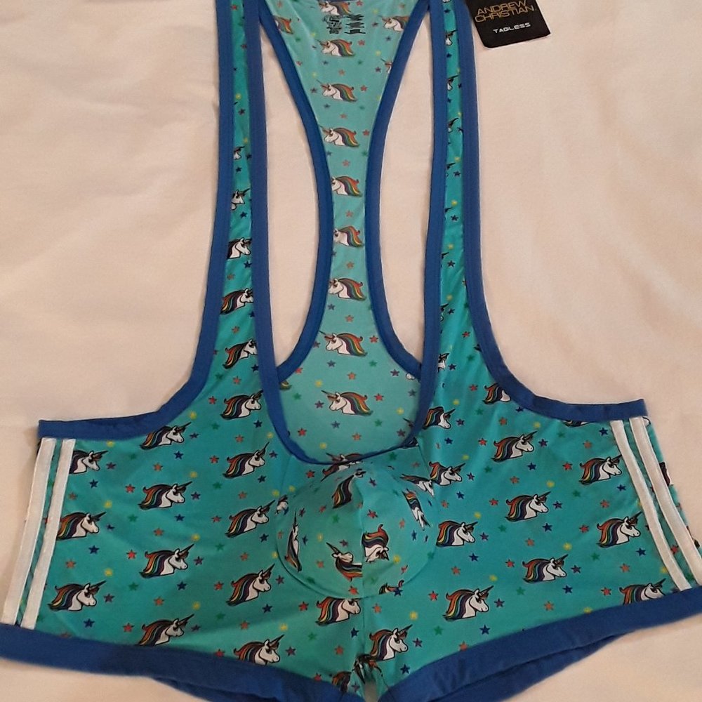 ANREW CHRISTIAN SINGLET JOCK UNDERWARE